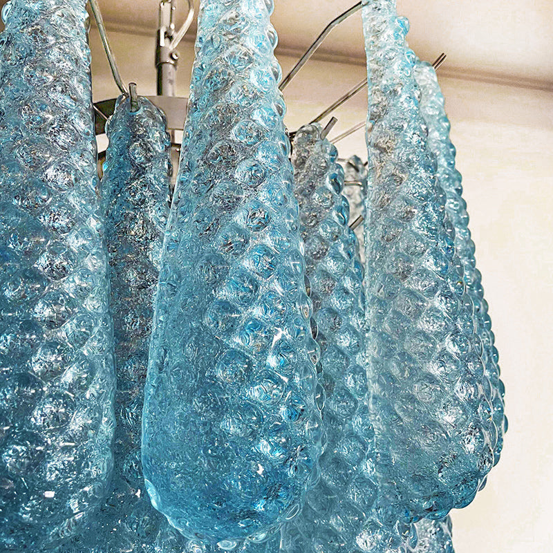 Inset Premium Drop Murano Glass Chandelier - Letslighting