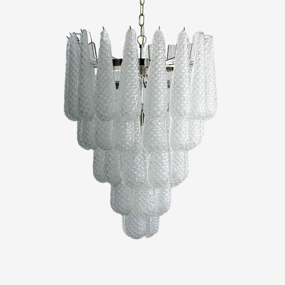 Inset Premium Drop Murano Glass Chandelier - Letslighting
