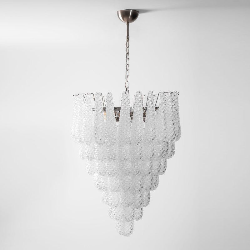 Inset Premium Drop Murano Glass Chandelier - Letslighting