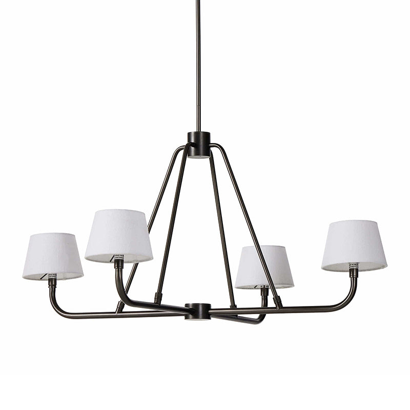 Nook Vintage Industrial Brass Chandelier - Letslighting