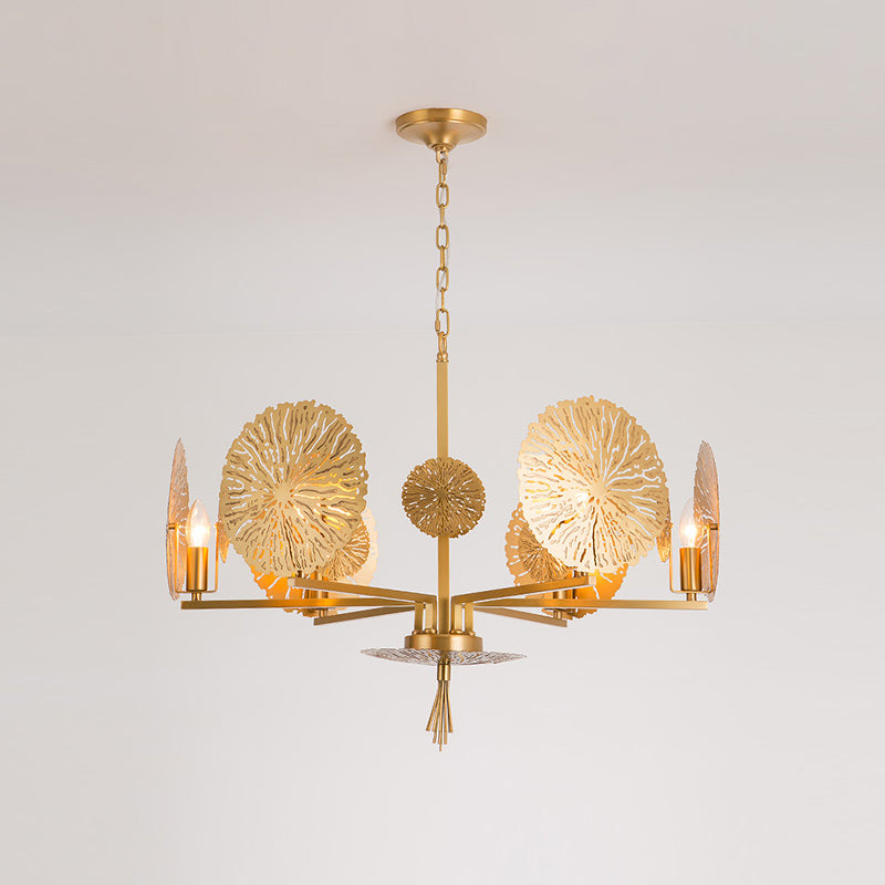 Orb Individual Creativity Brass Chandelier - Letslighting