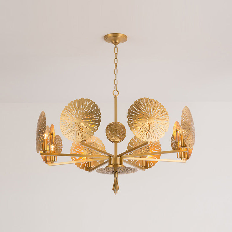 Orb Individual Creativity Brass Chandelier - Letslighting