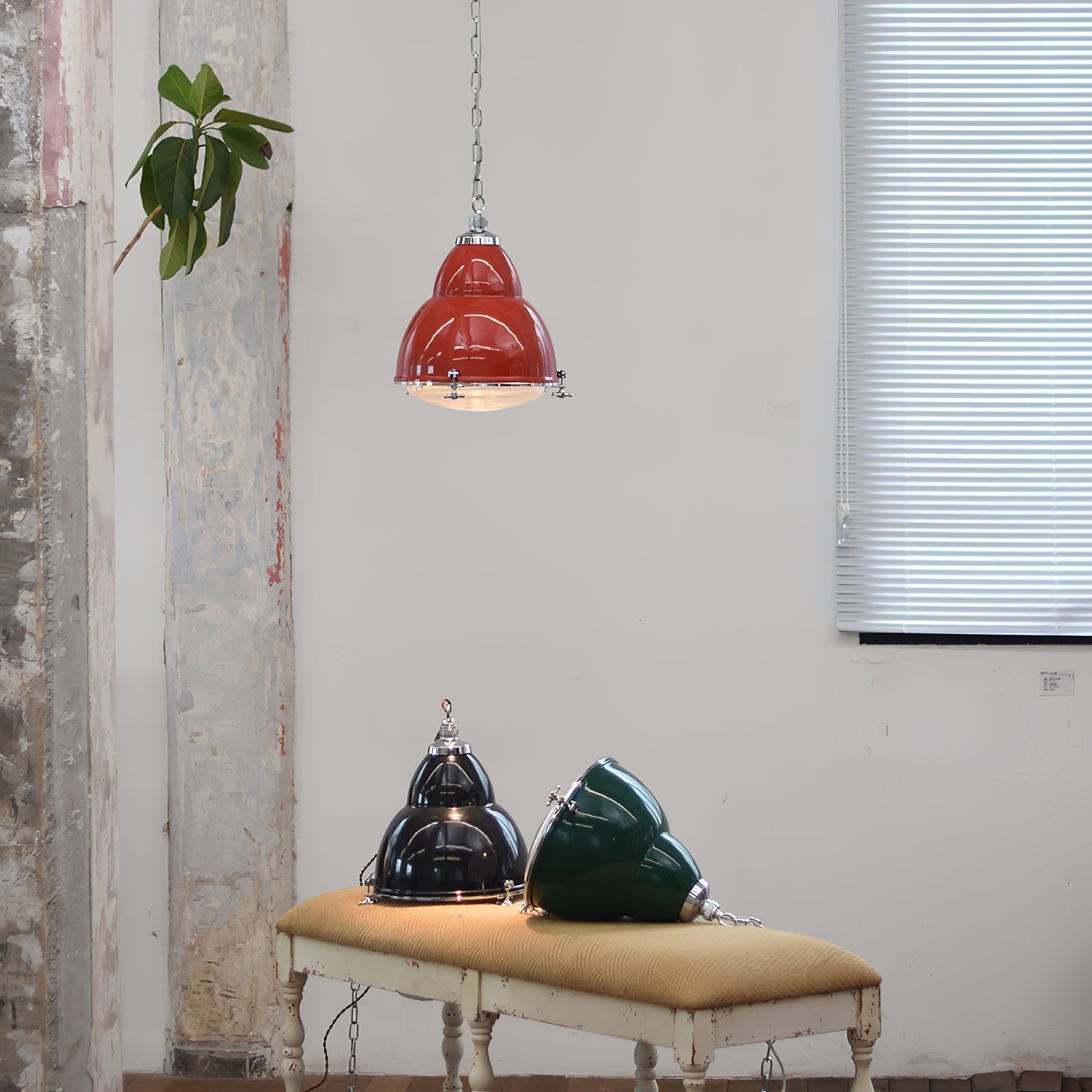Dunlop Modern Minimalist Red Pendant Lamp - Letslighting