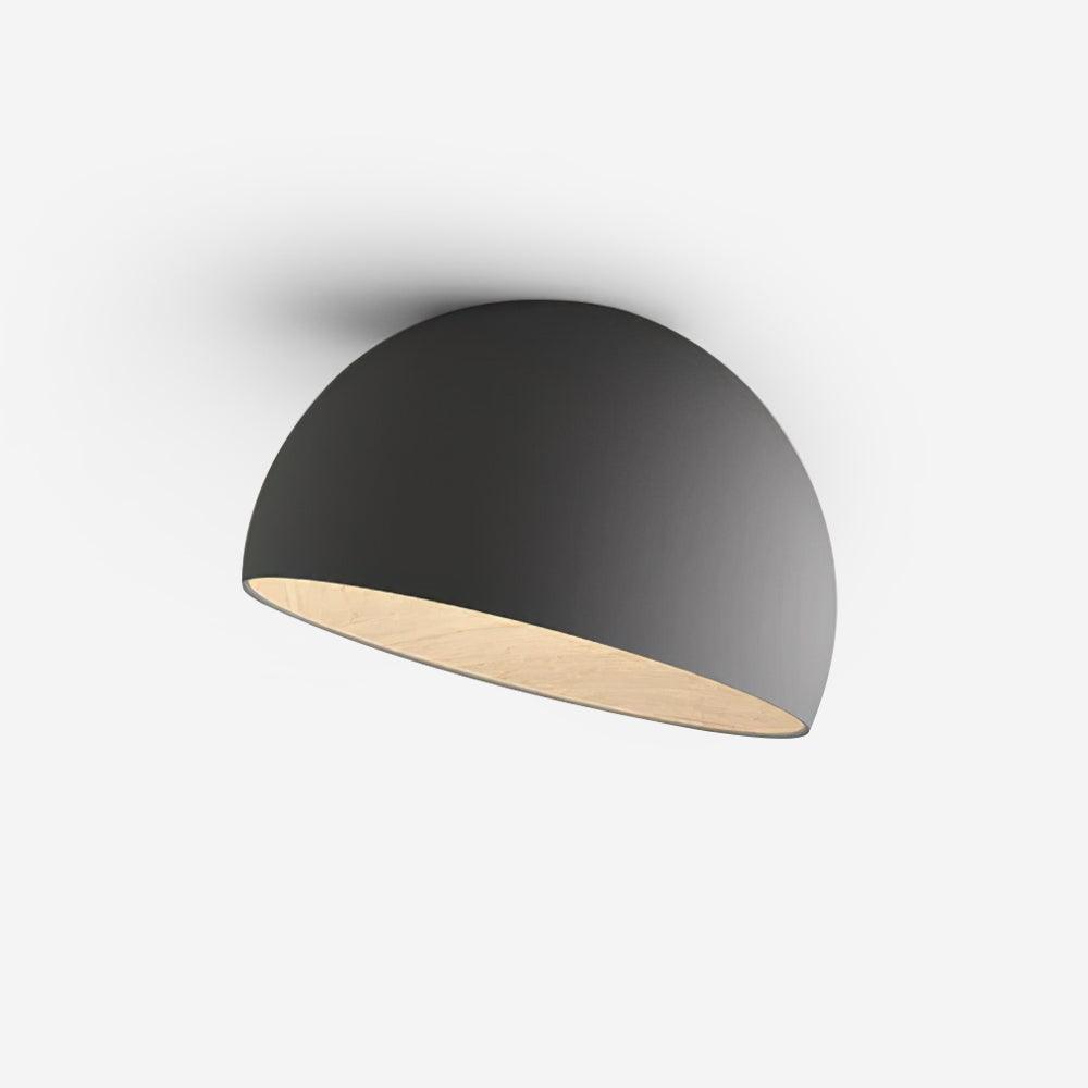 Ceiling Lamp Dome Wood Interior Warm Modern Minimalist - Letslighting