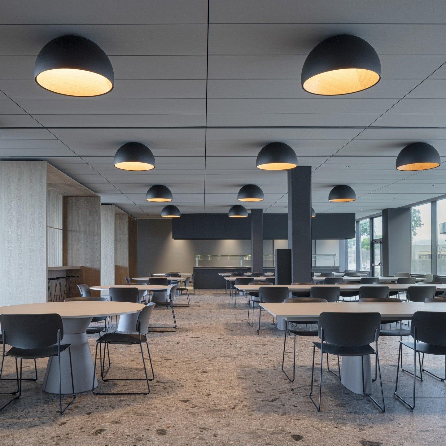 Ceiling Lamp Dome Wood Interior Warm Modern Minimalist - Letslighting