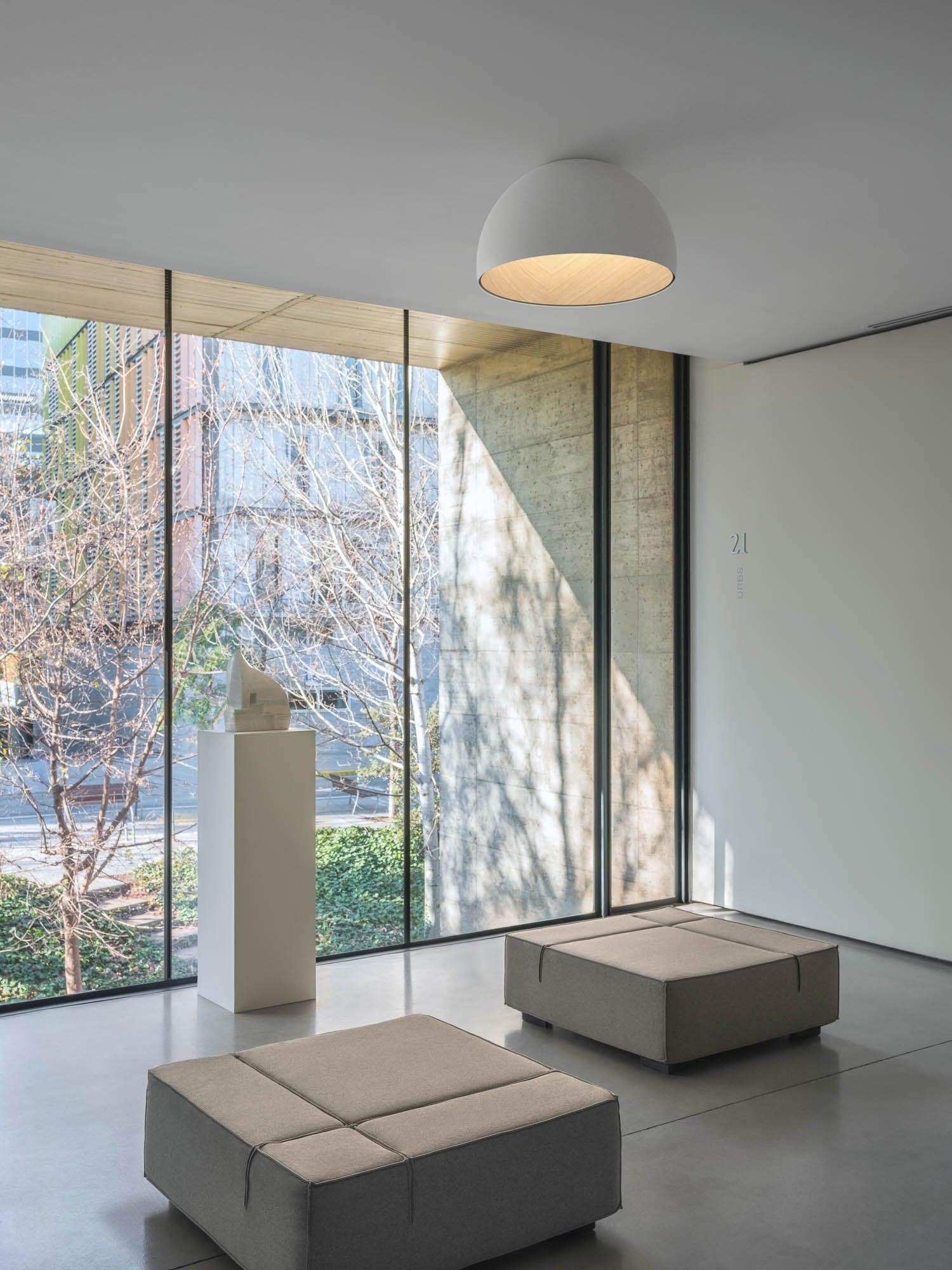 Ceiling Lamp Dome Wood Interior Warm Modern Minimalist - Letslighting