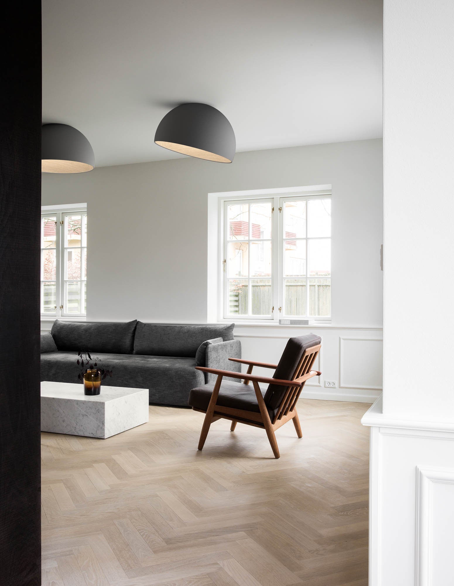 Runa Modern Minimalist Acrylic Ceiling Lamp - Letslighting