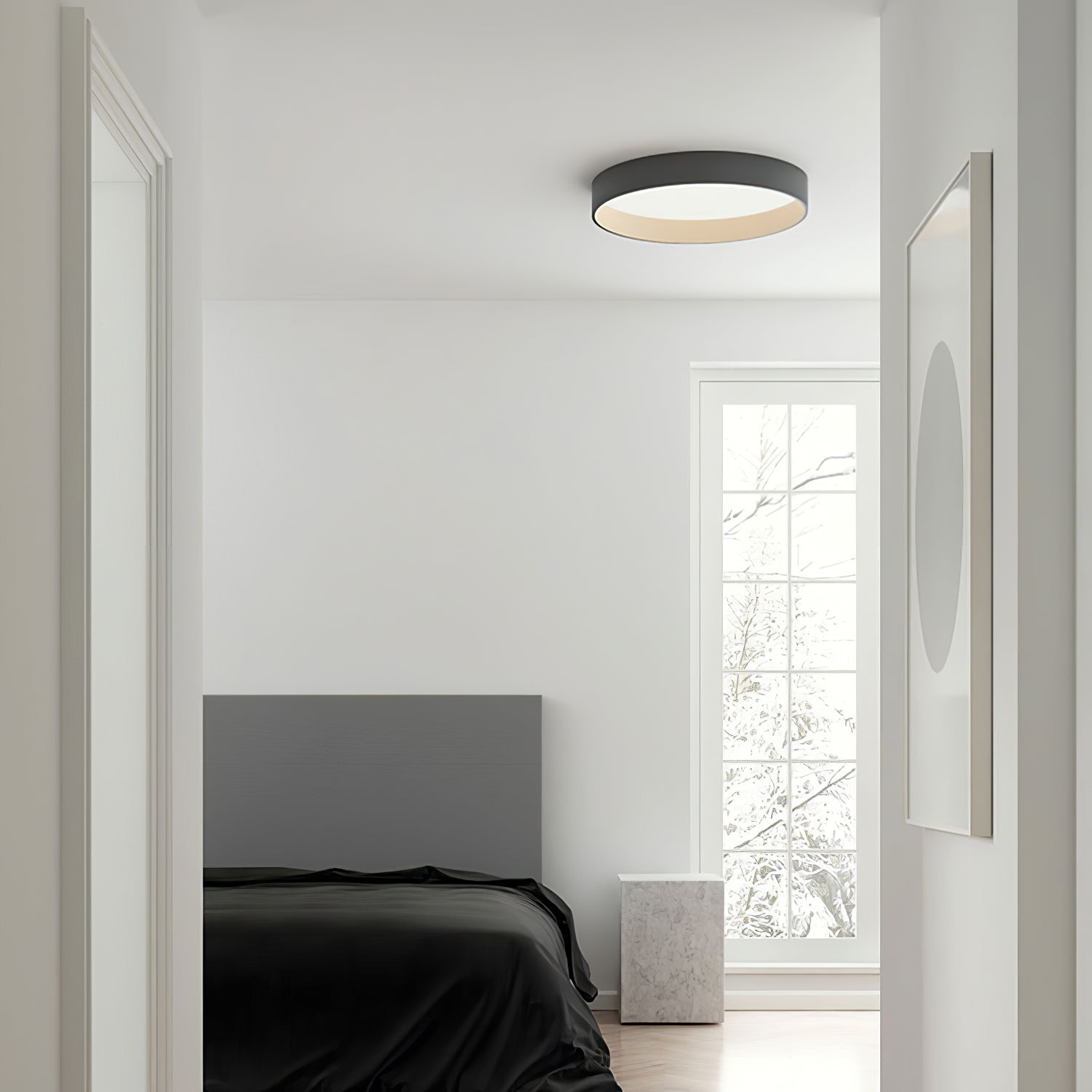 Caraeara Modern Minimalist Round Ceiling Lamp - Letslighting
