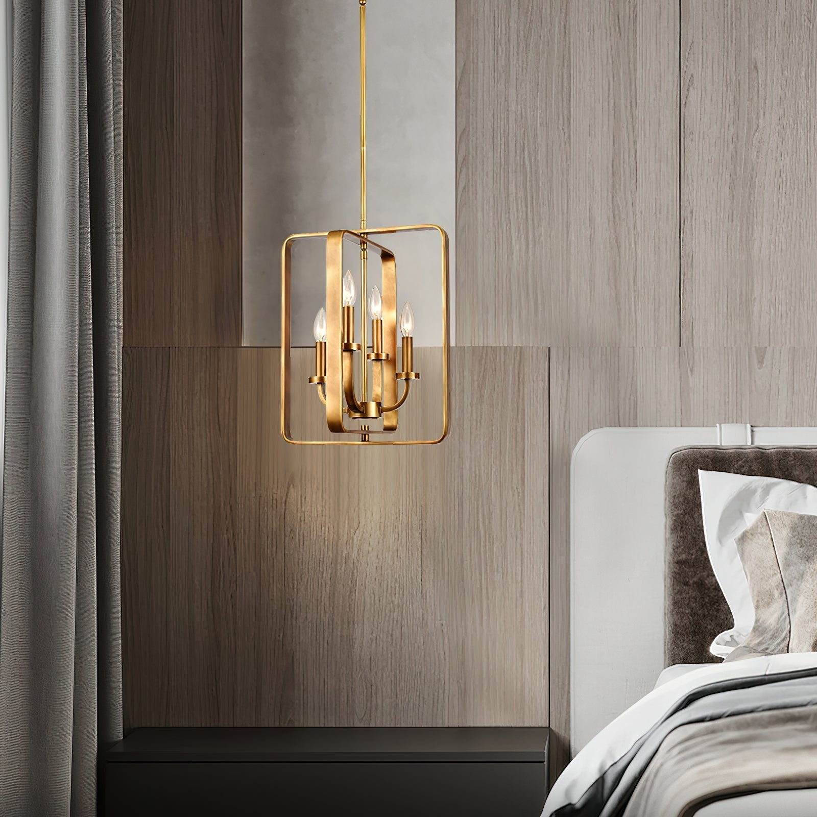 Shade Vintage Industrial Brass Pendant Lamp - Letslighting
