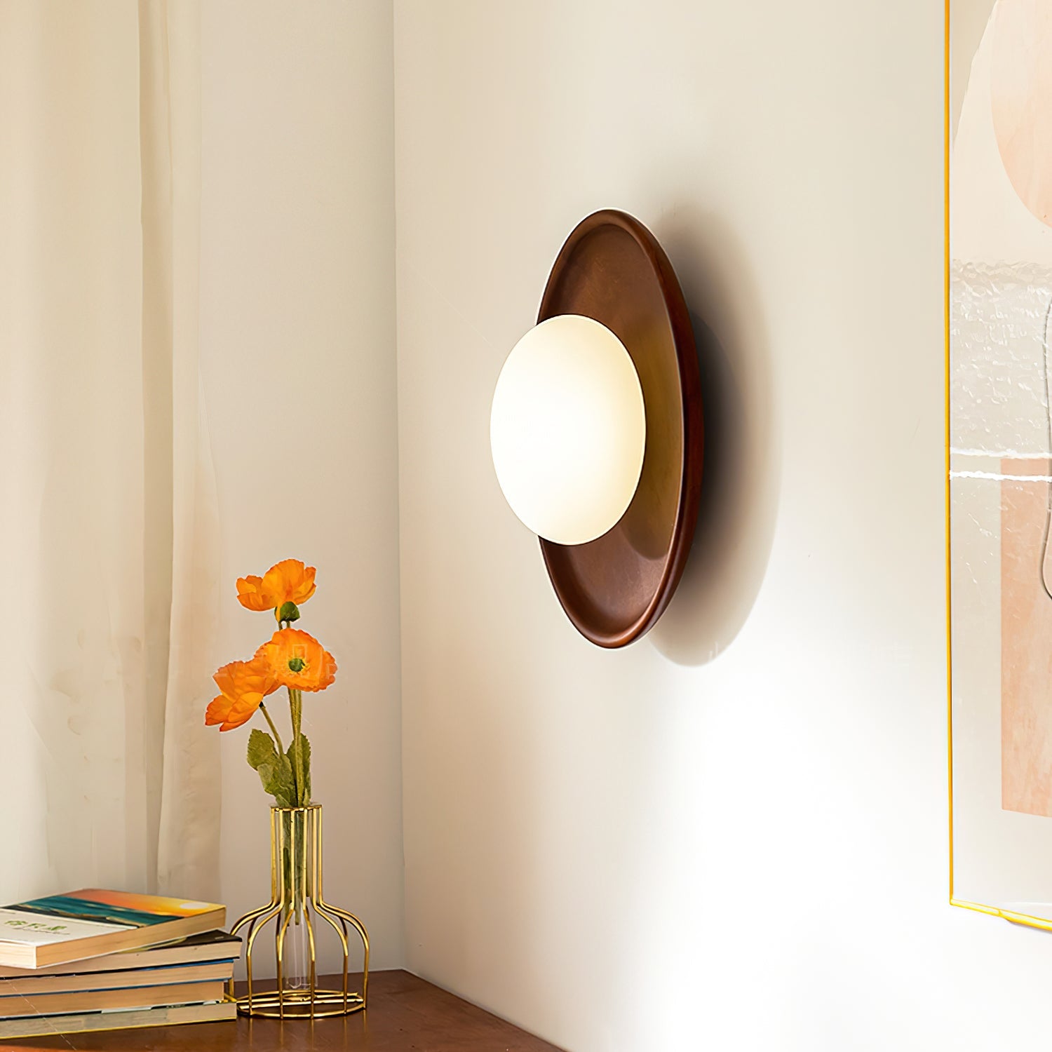 Novin Wooden Wall Lamp - Letslighting