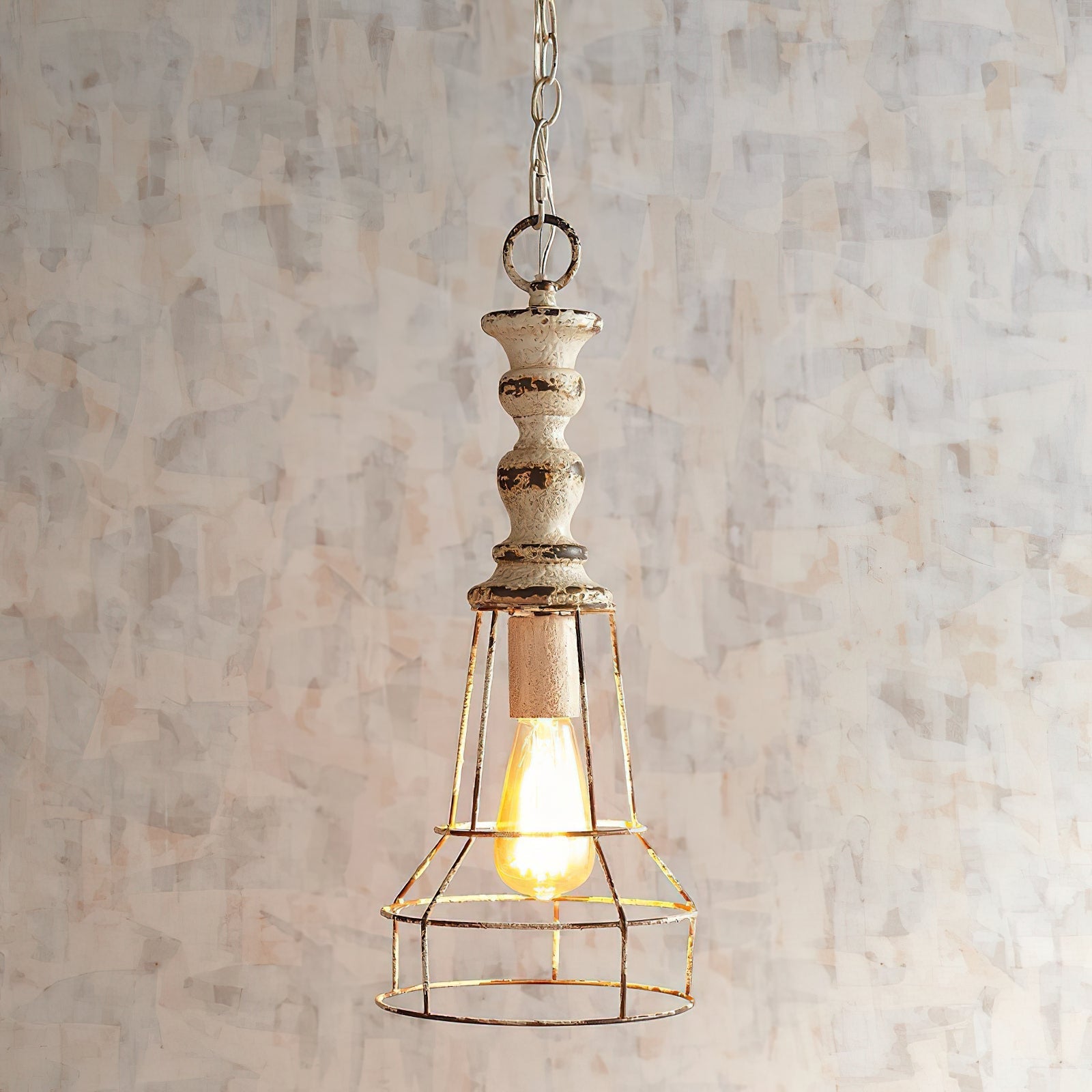 Xylo Vintage Industrial Weathered Pendant Light - Letslighting