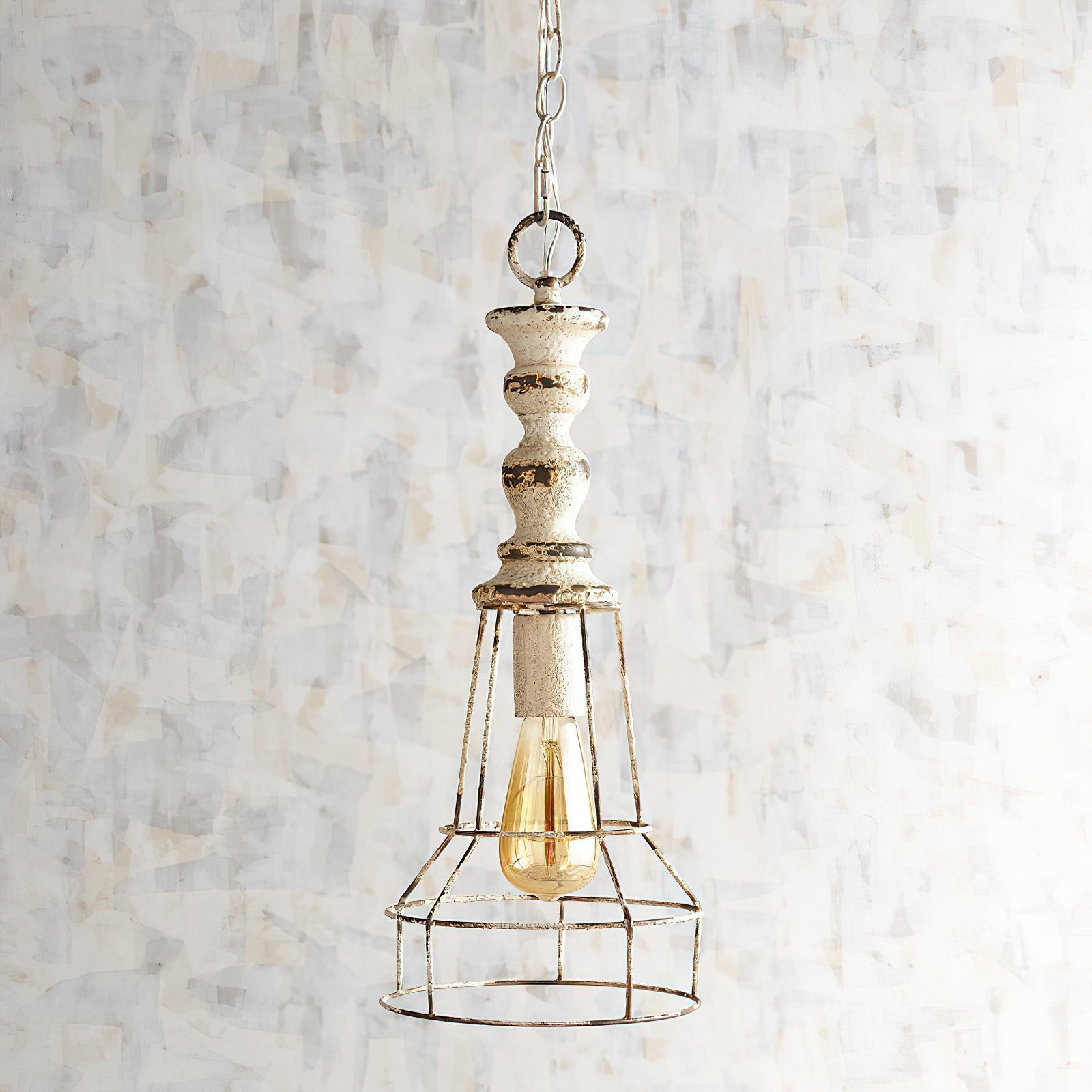 Xylo Vintage Industrial Weathered Pendant Light - Letslighting