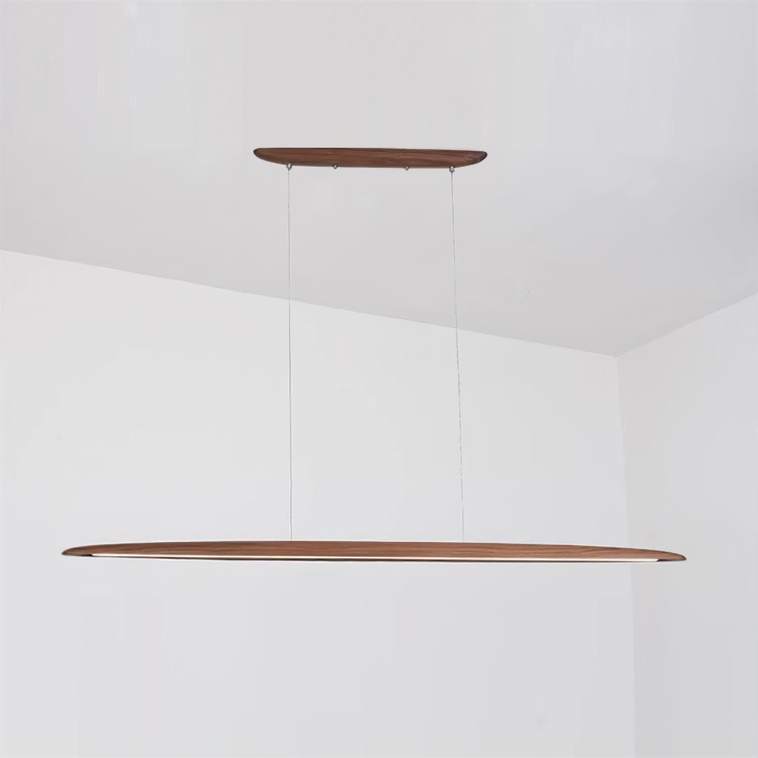 Duvane Minimalist Wooden LED Pendant Light - Letslighting