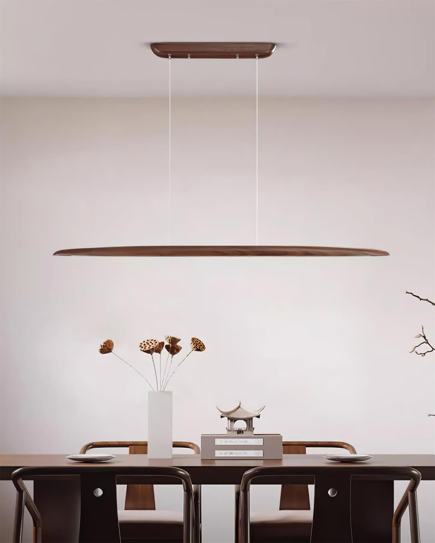 Duvane Minimalist Wooden LED Pendant Light - Letslighting