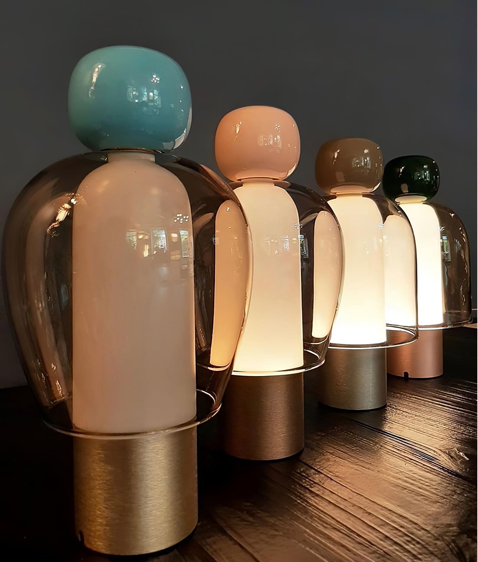 Nara Glass Artistic Table Lamp - Letslighting
