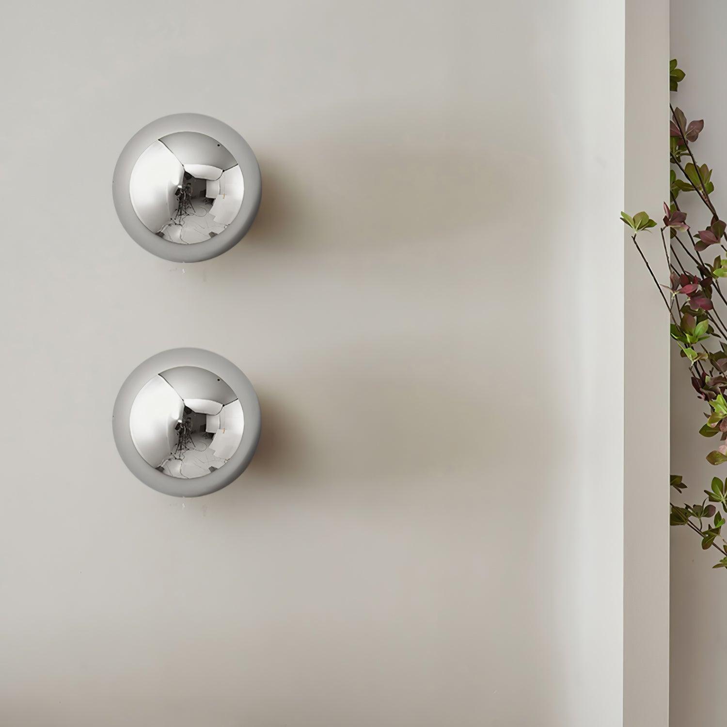 Louisa Modern Minimalist Sphere Sconce Wall Lamp - Letslighting