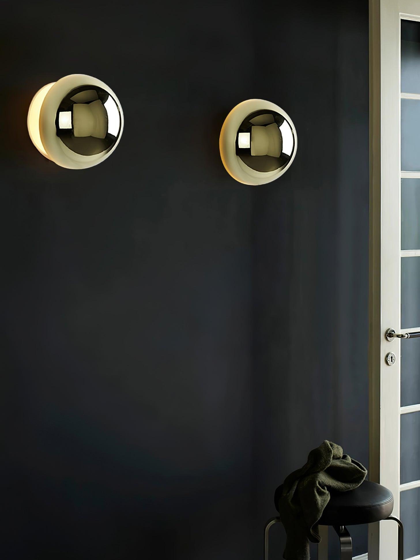 Louisa Modern Minimalist Sphere Sconce Wall Lamp - Letslighting