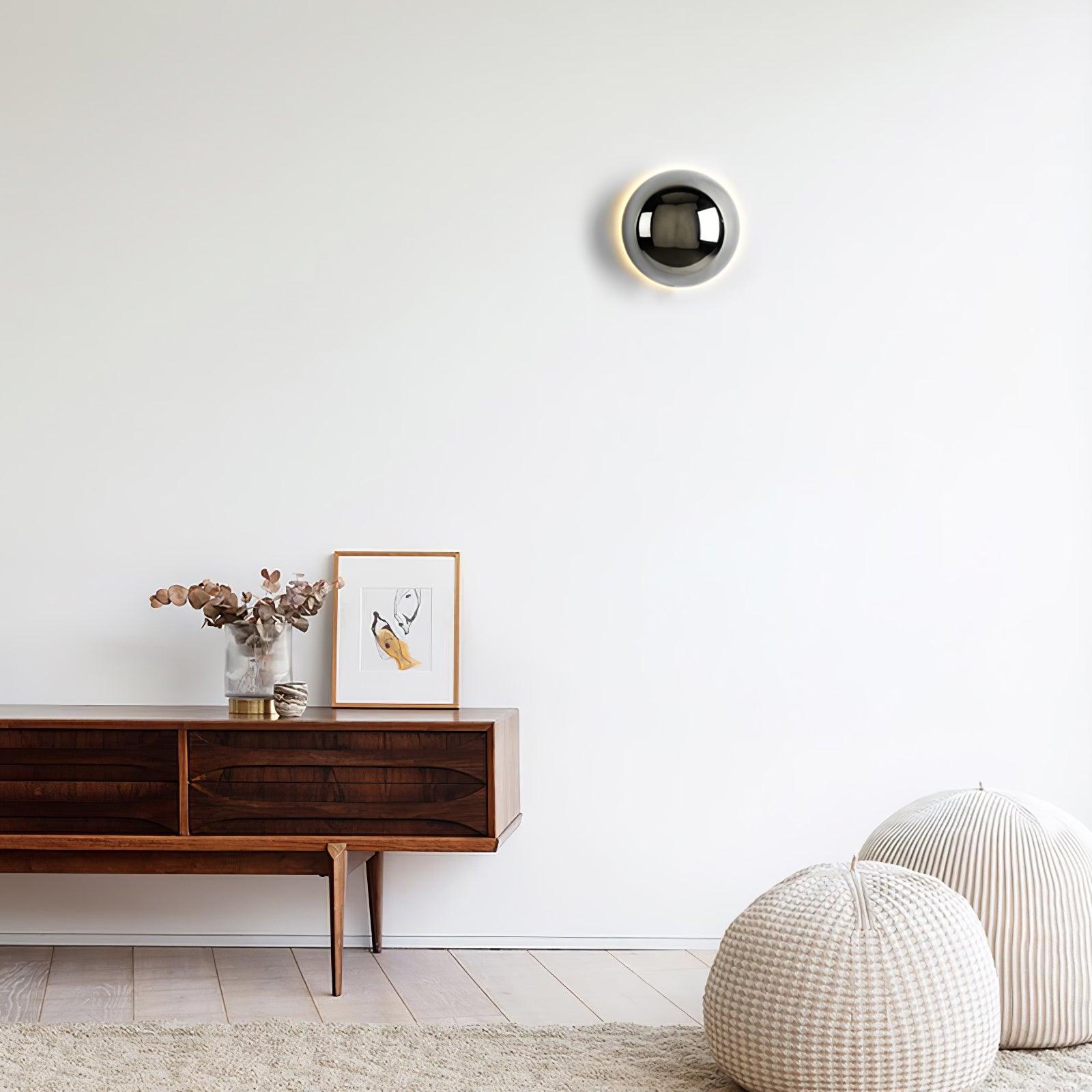Louisa Modern Minimalist Sphere Sconce Wall Lamp - Letslighting