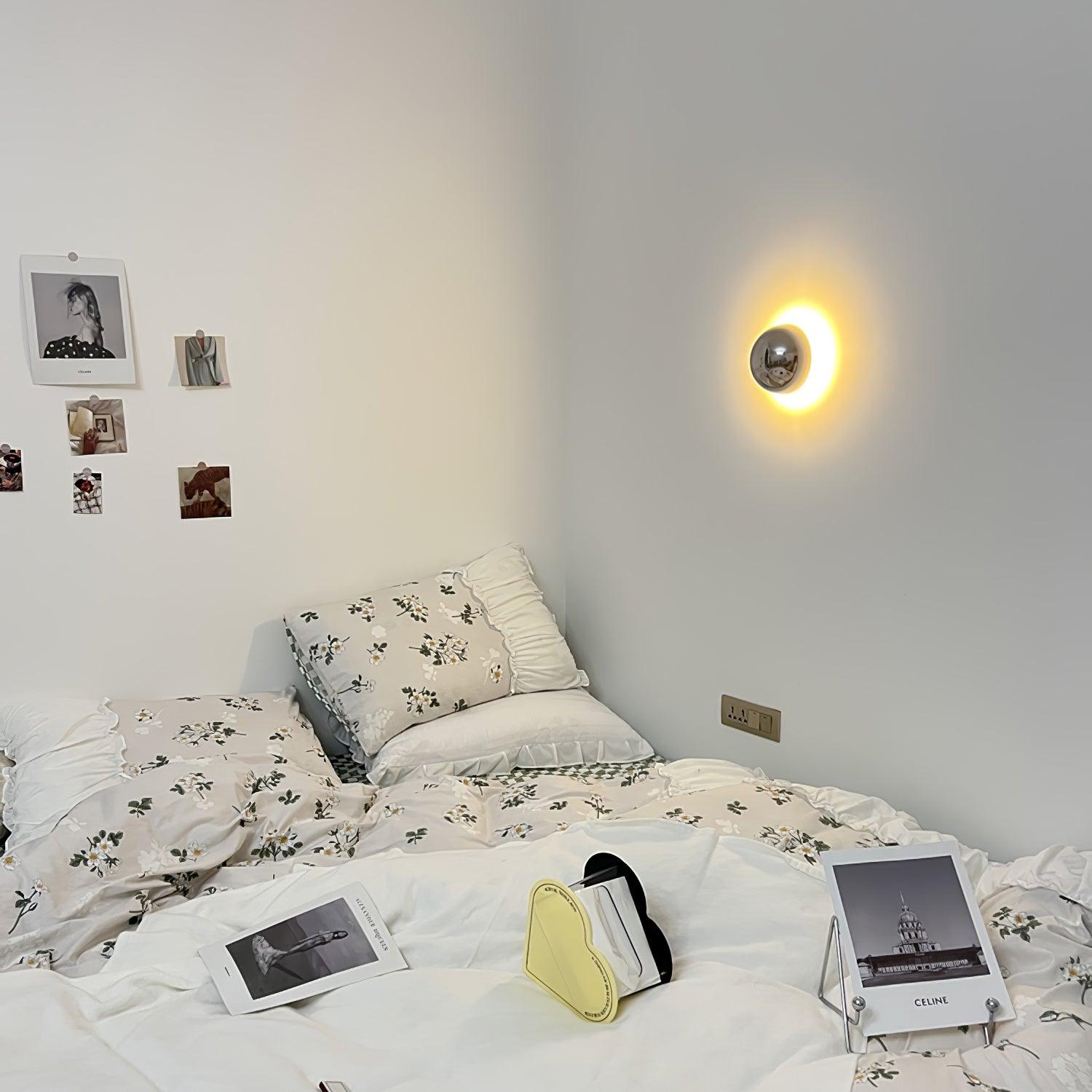Louisa Modern Minimalist Sphere Sconce Wall Lamp - Letslighting