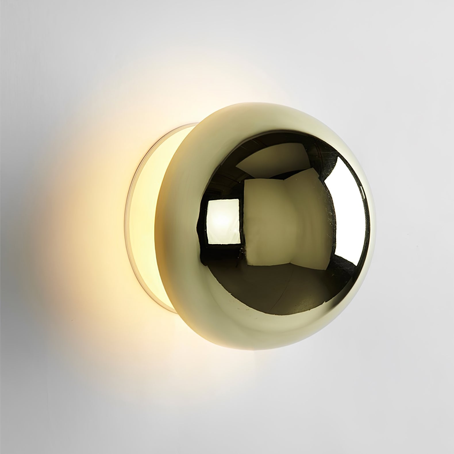 Louisa Modern Minimalist Sphere Sconce Wall Lamp - Letslighting