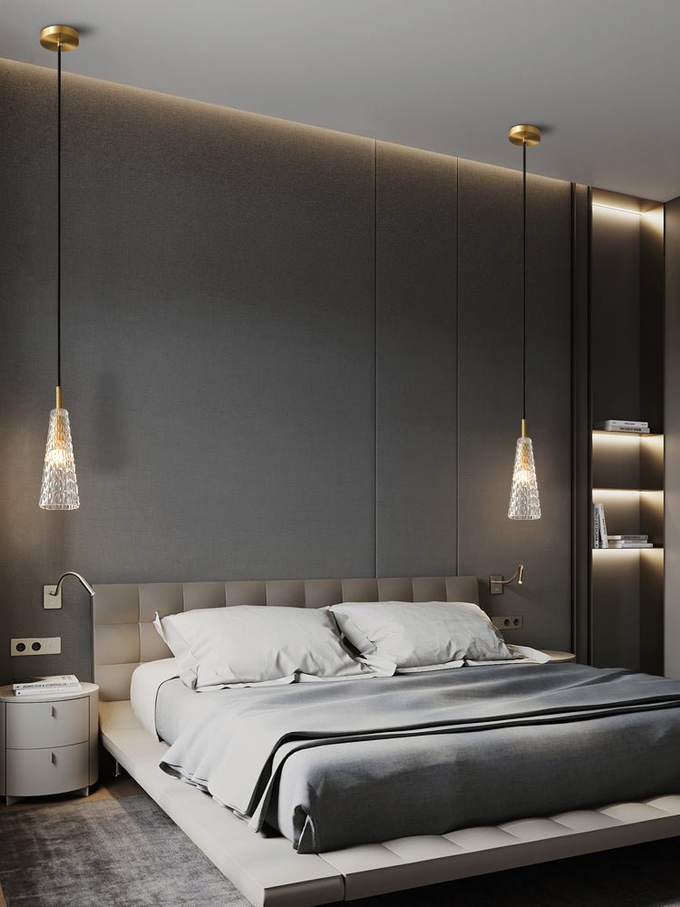 Lustra Pendant Lamp Clear Shade Crystal - Letslighting