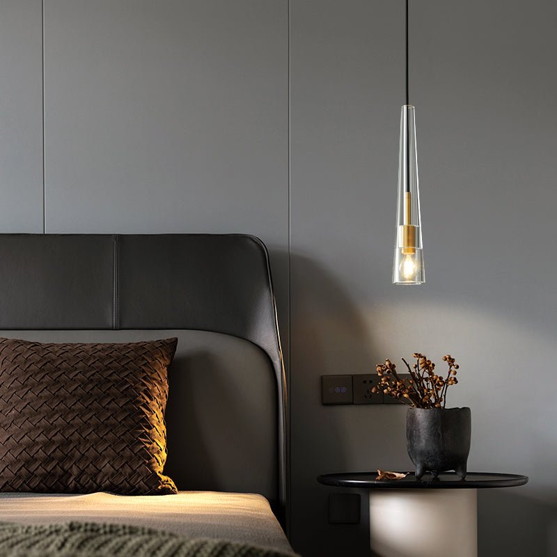 Lustra Pendant Lamp Clear Shade Crystal - Letslighting