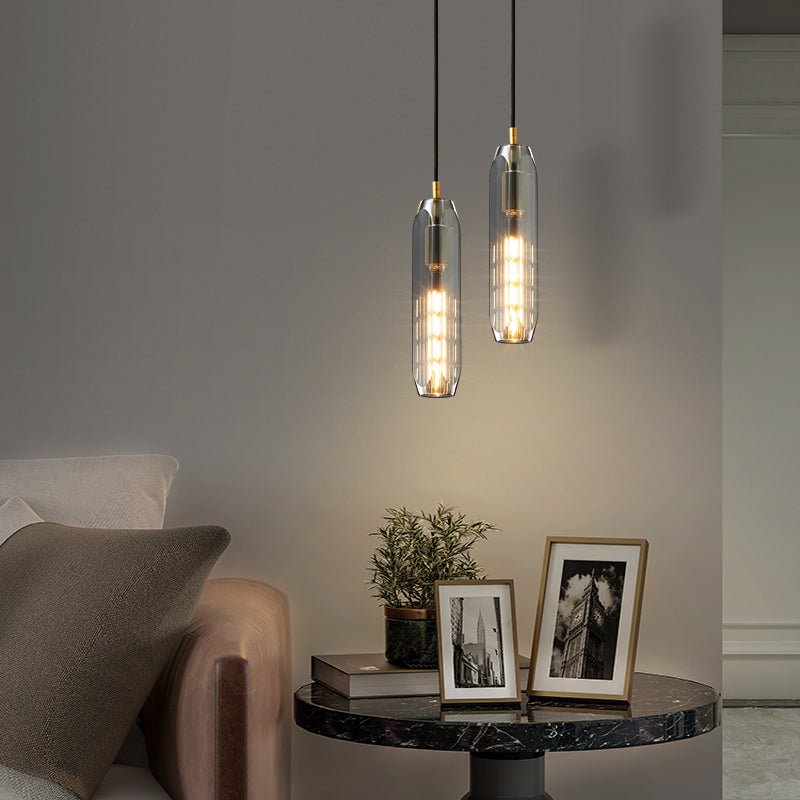 Lustra Pendant Lamp Clear Shade Crystal - Letslighting