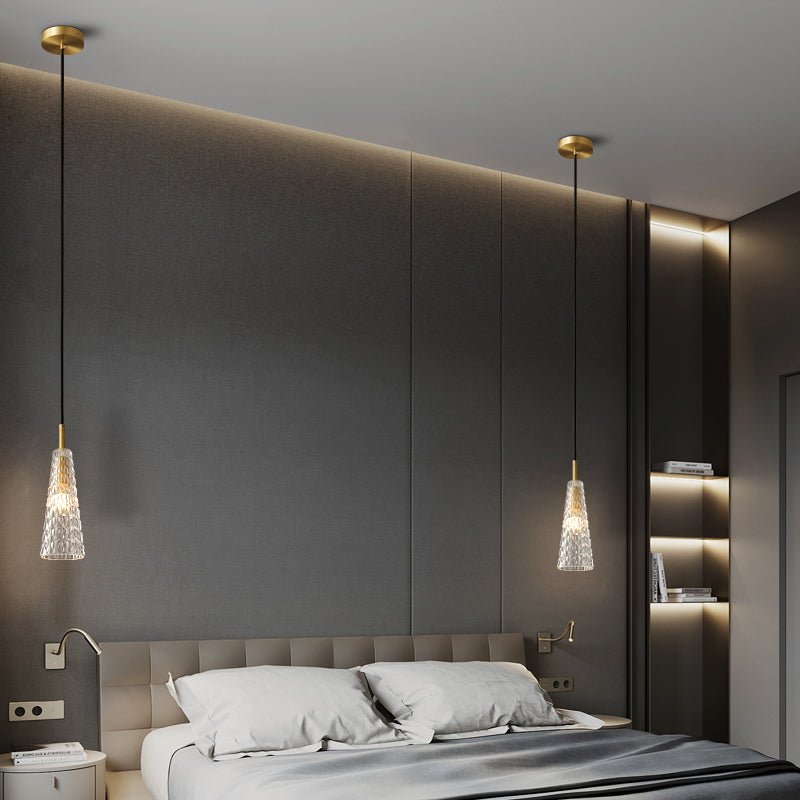Lustra Pendant Lamp Clear Shade Crystal - Letslighting
