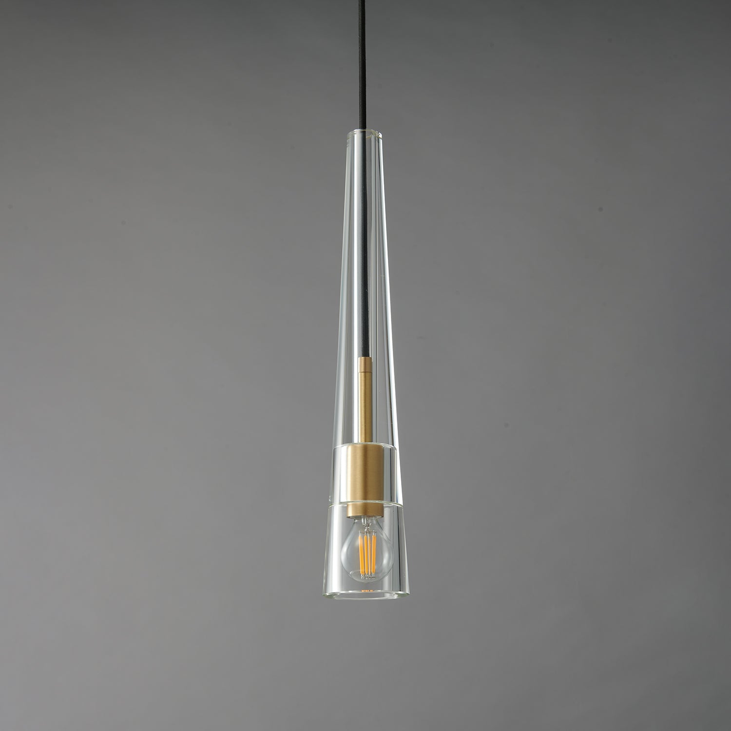 Lustra Pendant Lamp Clear Shade Crystal - Letslighting