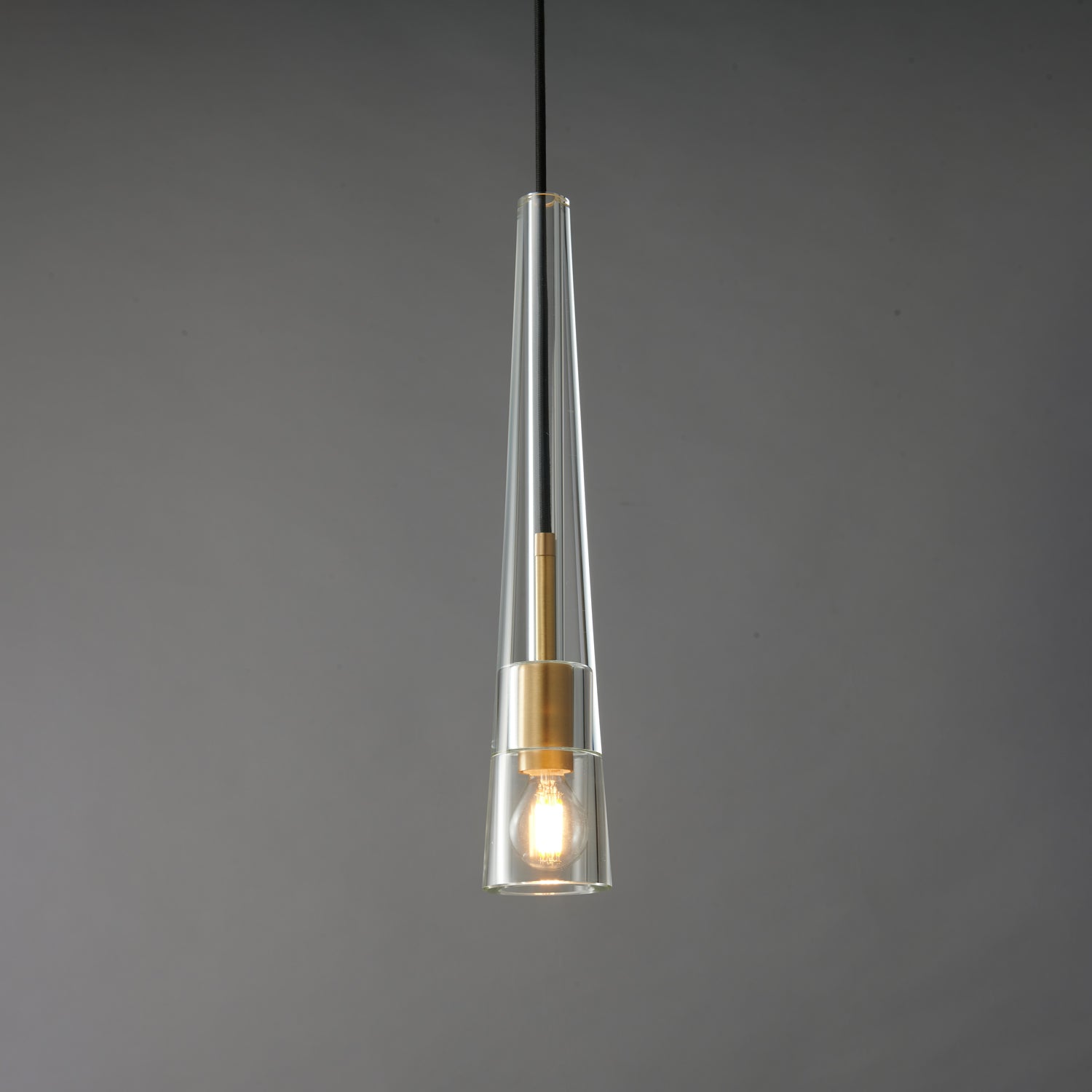 Lustra Pendant Lamp Clear Shade Crystal - Letslighting