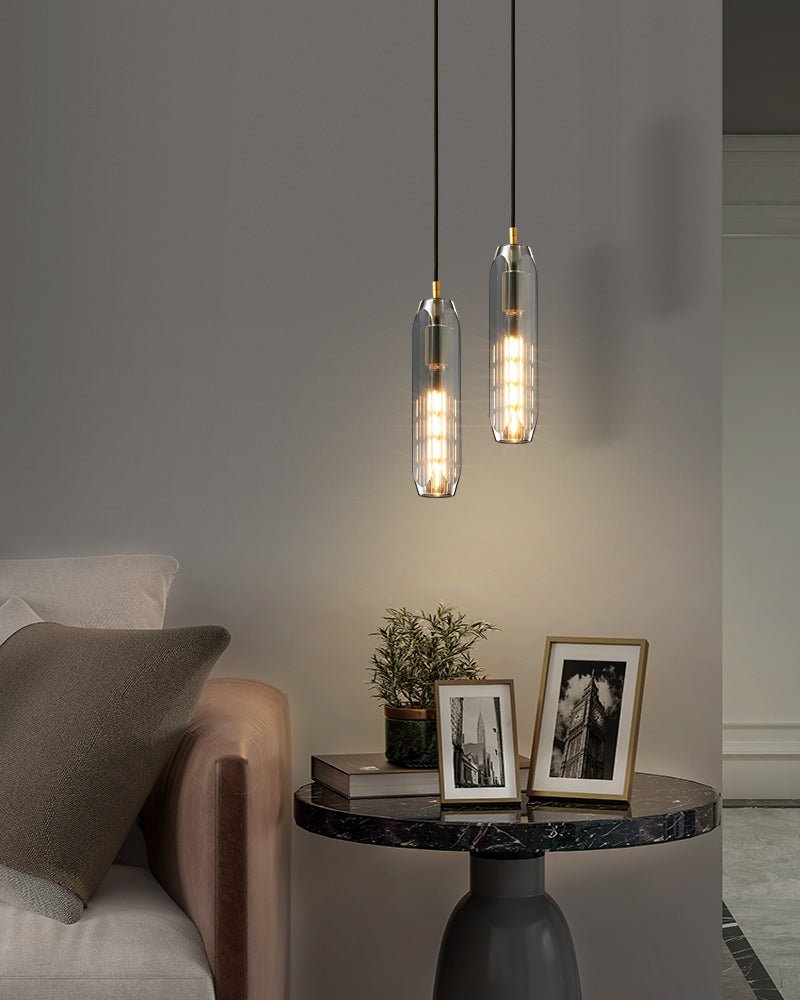 Lustra Pendant Lamp Clear Shade Crystal - Letslighting
