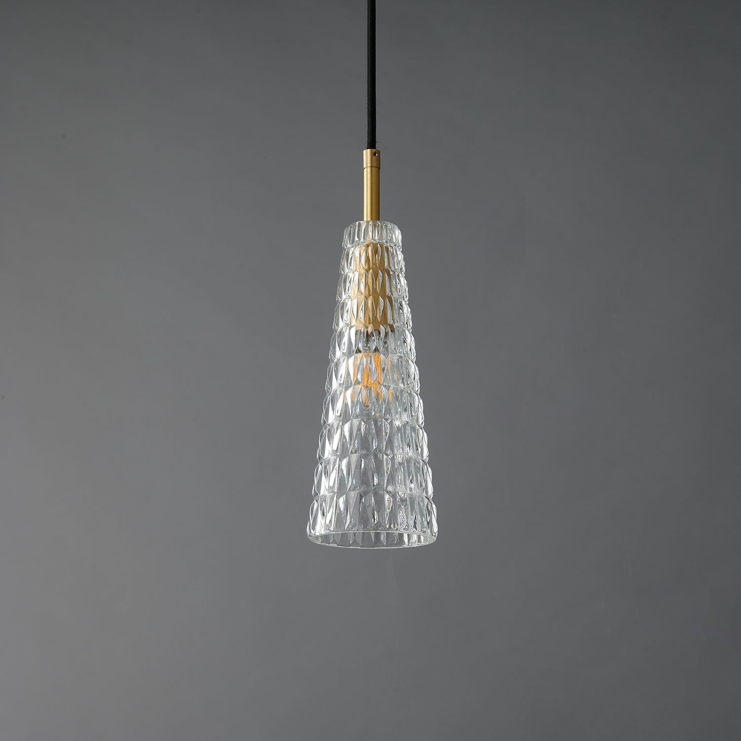 Lustra Pendant Lamp Clear Shade Crystal - Letslighting