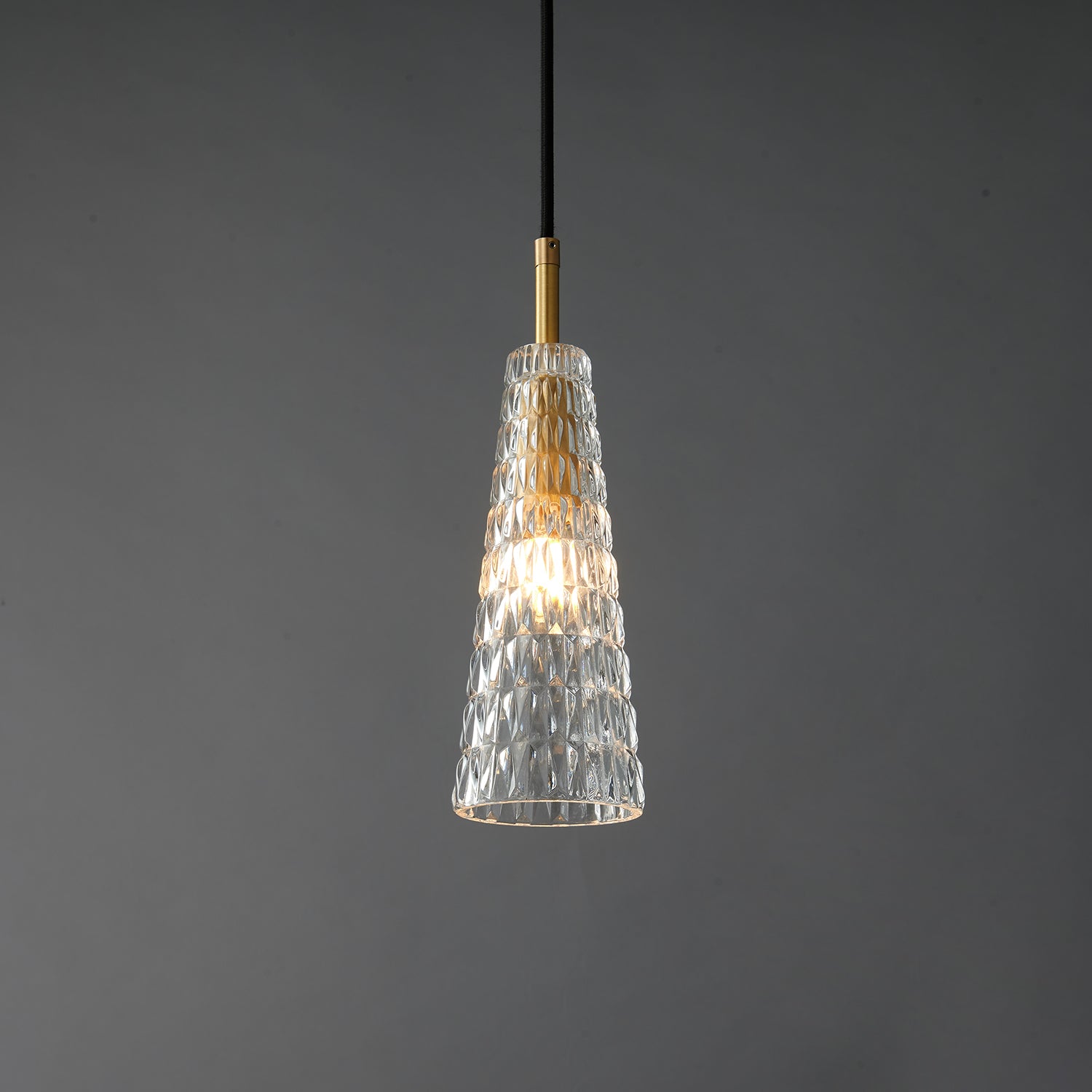 Lustra Pendant Lamp Clear Shade Crystal - Letslighting