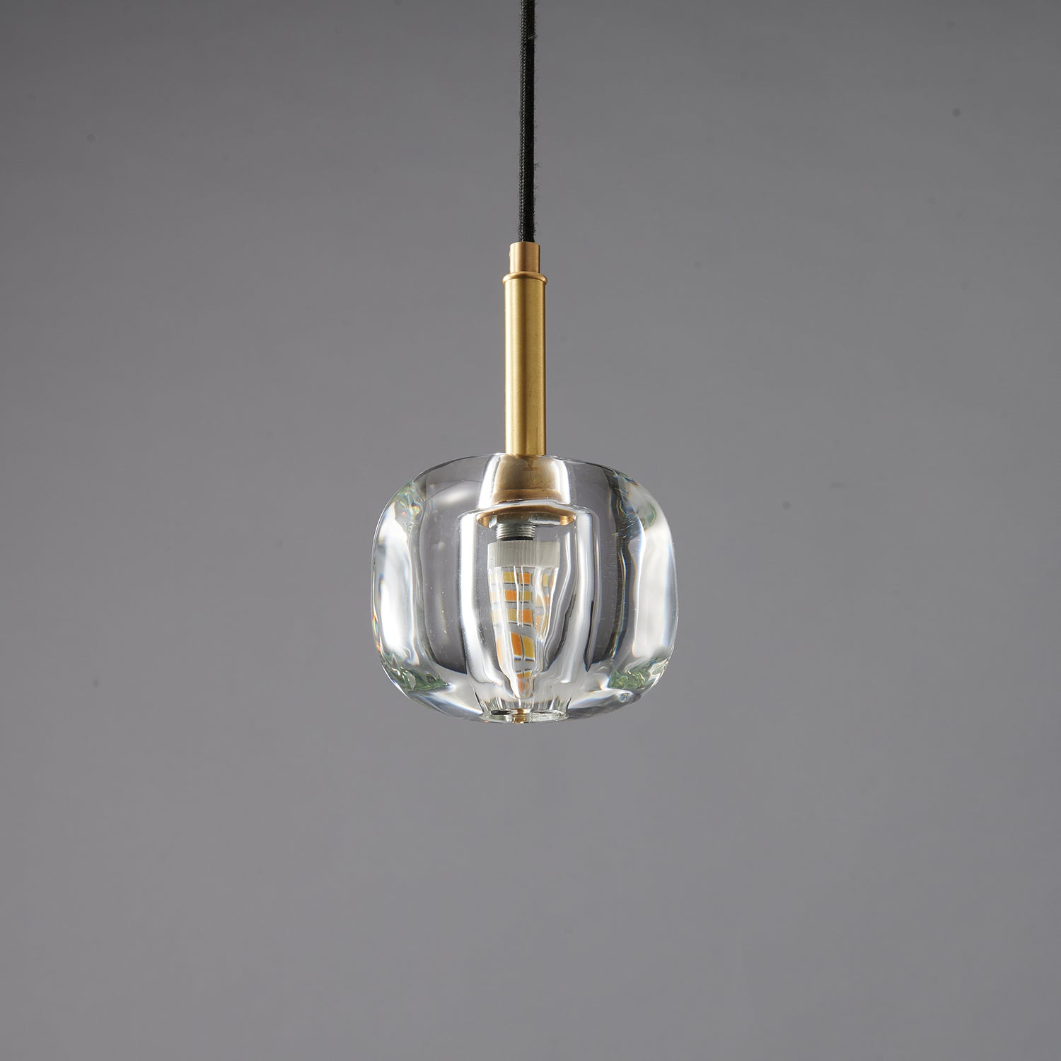 Lustra Pendant Lamp Clear Shade Crystal - Letslighting