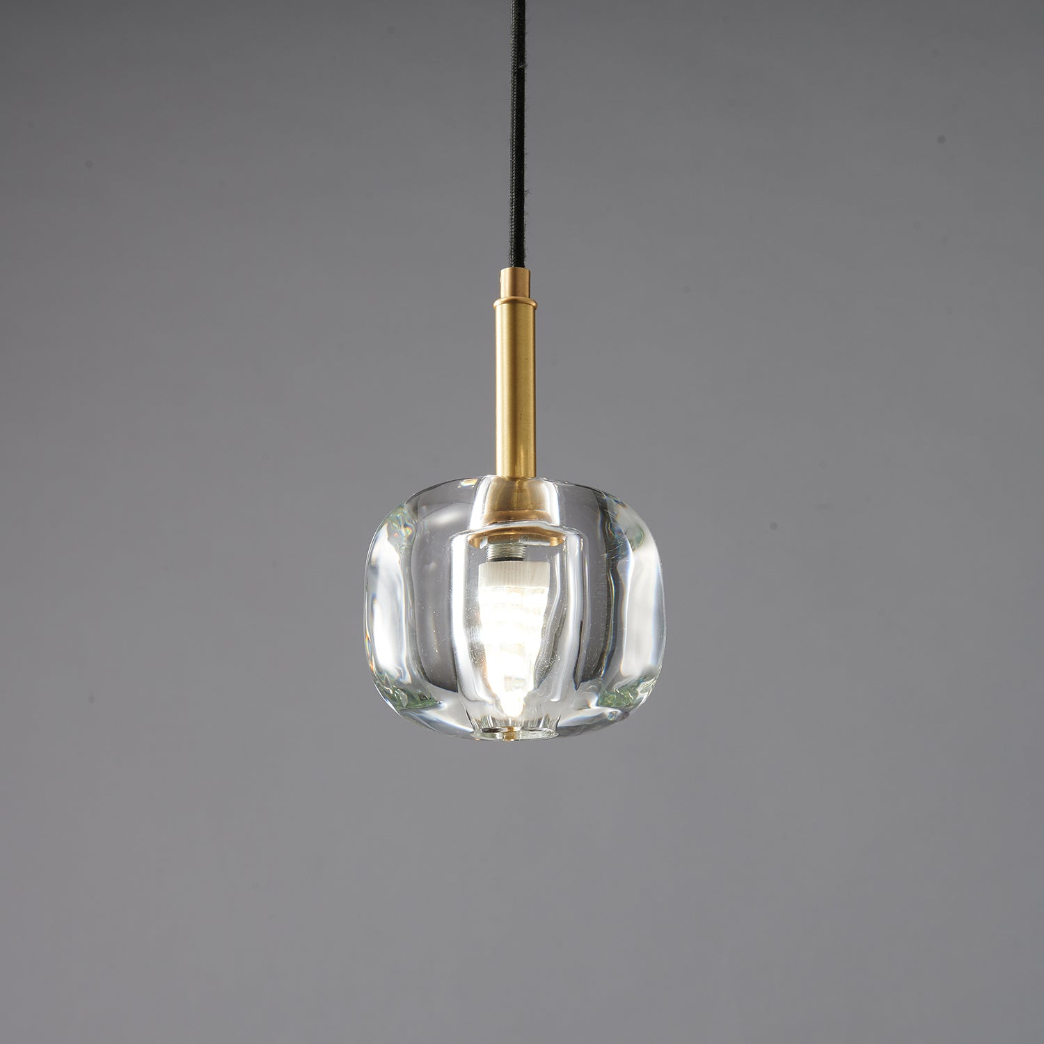 Lustra Pendant Lamp Clear Shade Crystal - Letslighting