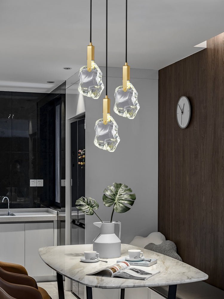 Lustra Pendant Lamp Clear Shade Crystal - Letslighting
