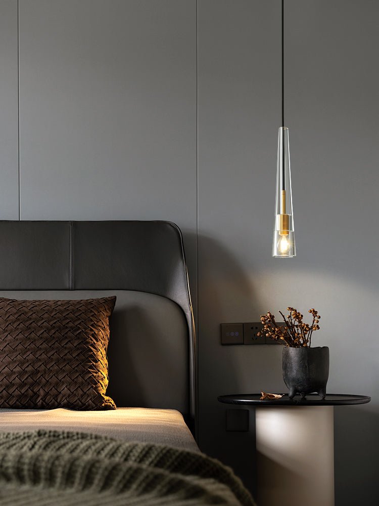 Lustra Pendant Lamp Clear Shade Crystal - Letslighting