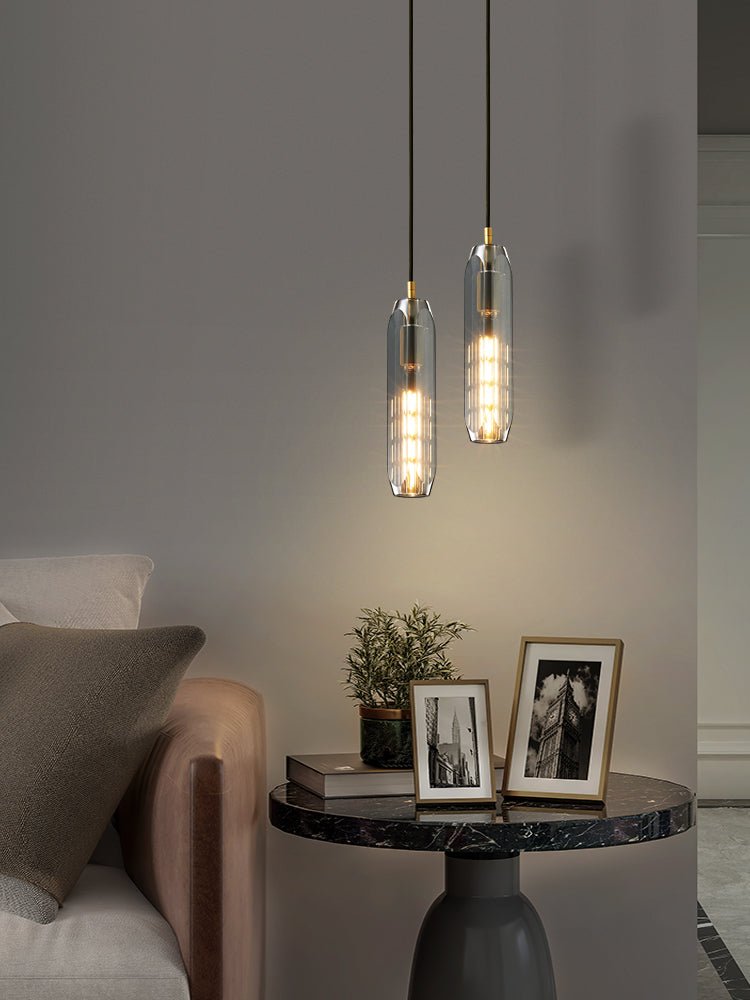 Lustra Pendant Lamp Clear Shade Crystal - Letslighting