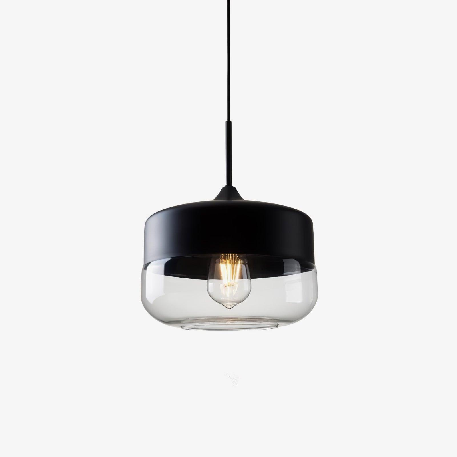 Aura Industrial Glass Pendant Lamp - Letslighting