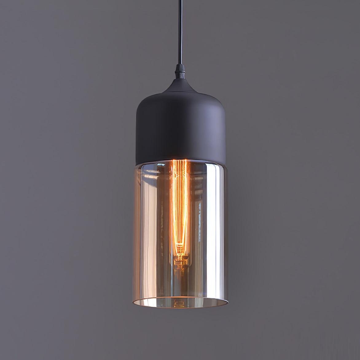 Aura Industrial Glass Pendant Lamp - Letslighting