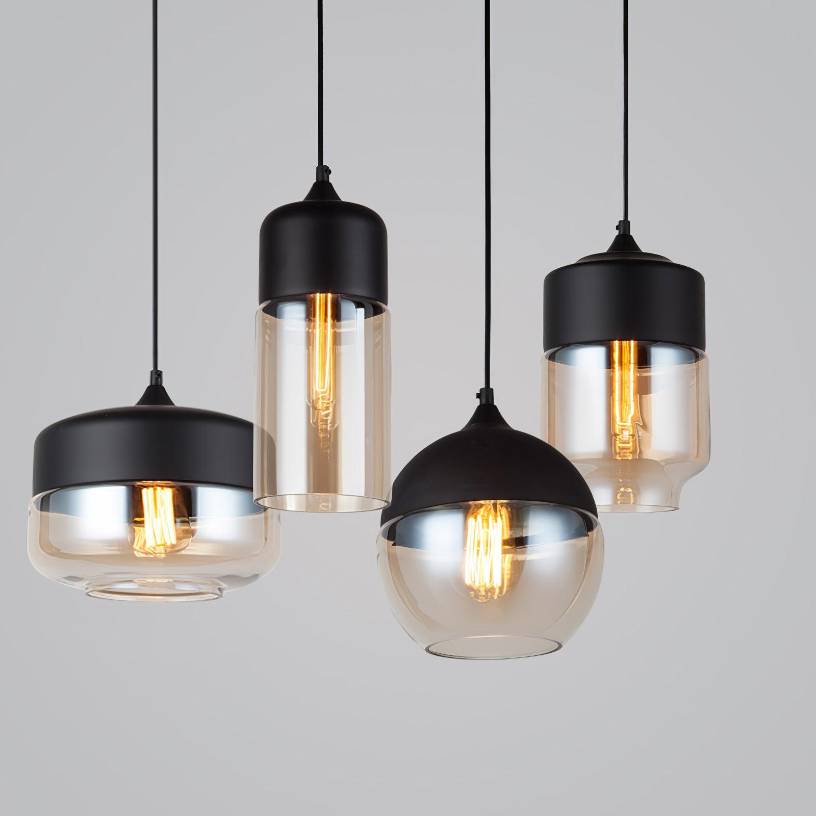 Aura Industrial Glass Pendant Lamp - Letslighting