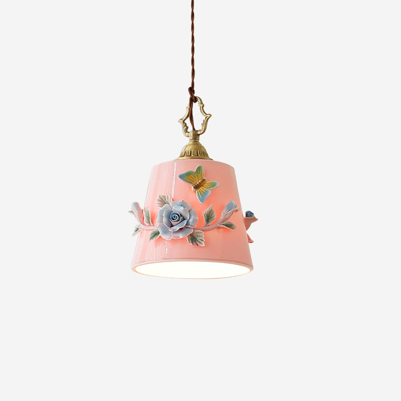 Eden Pendant Lamp Floral Butterfly Delight - Letslighting