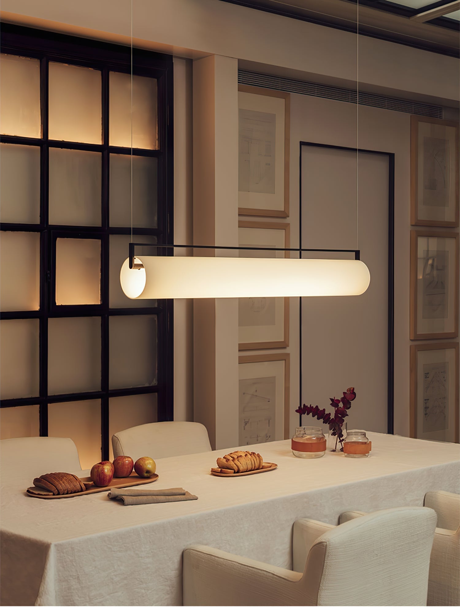 Edge Modern Acrylic Pendant Light