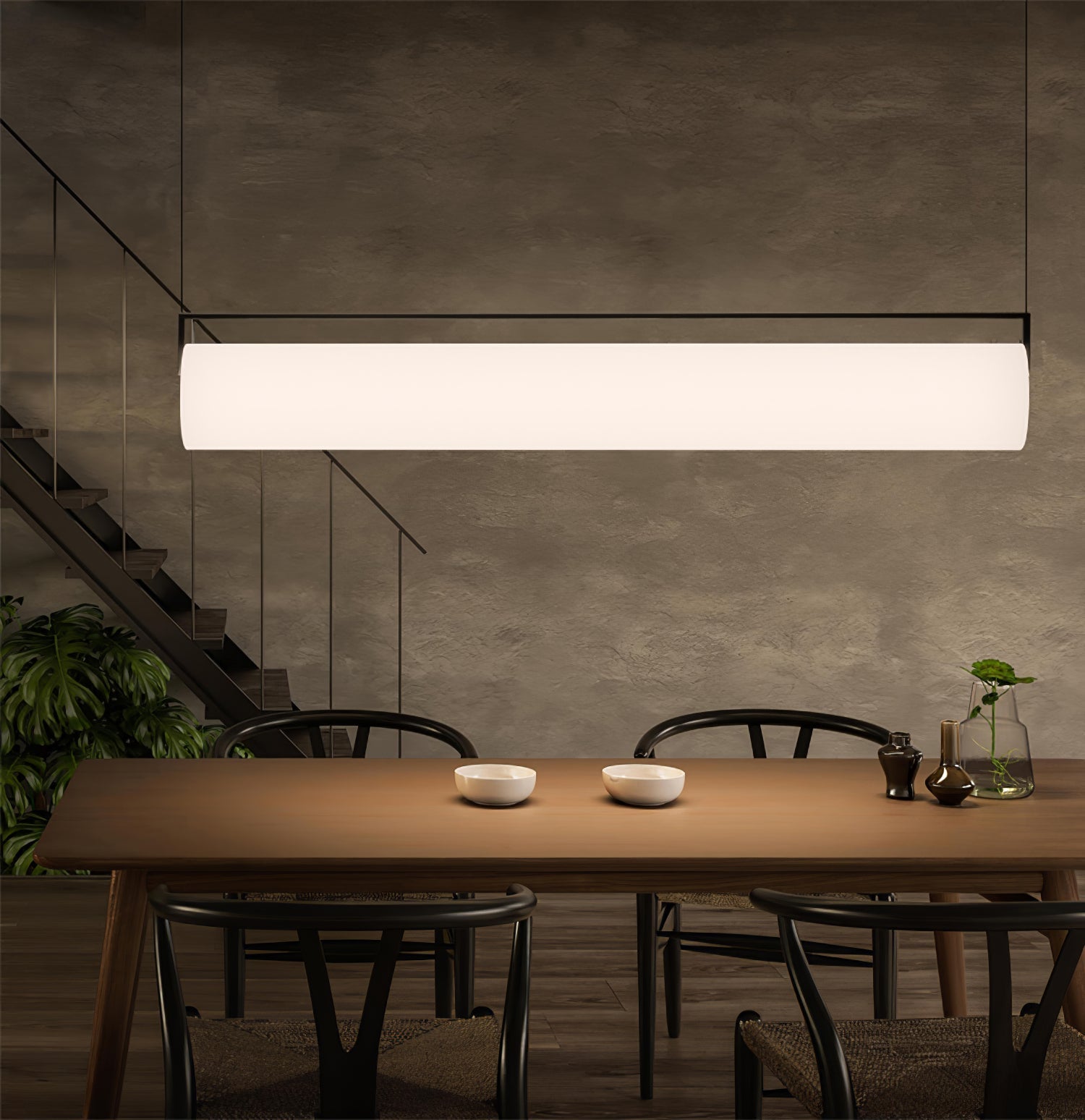 Edge Modern Acrylic Pendant Light