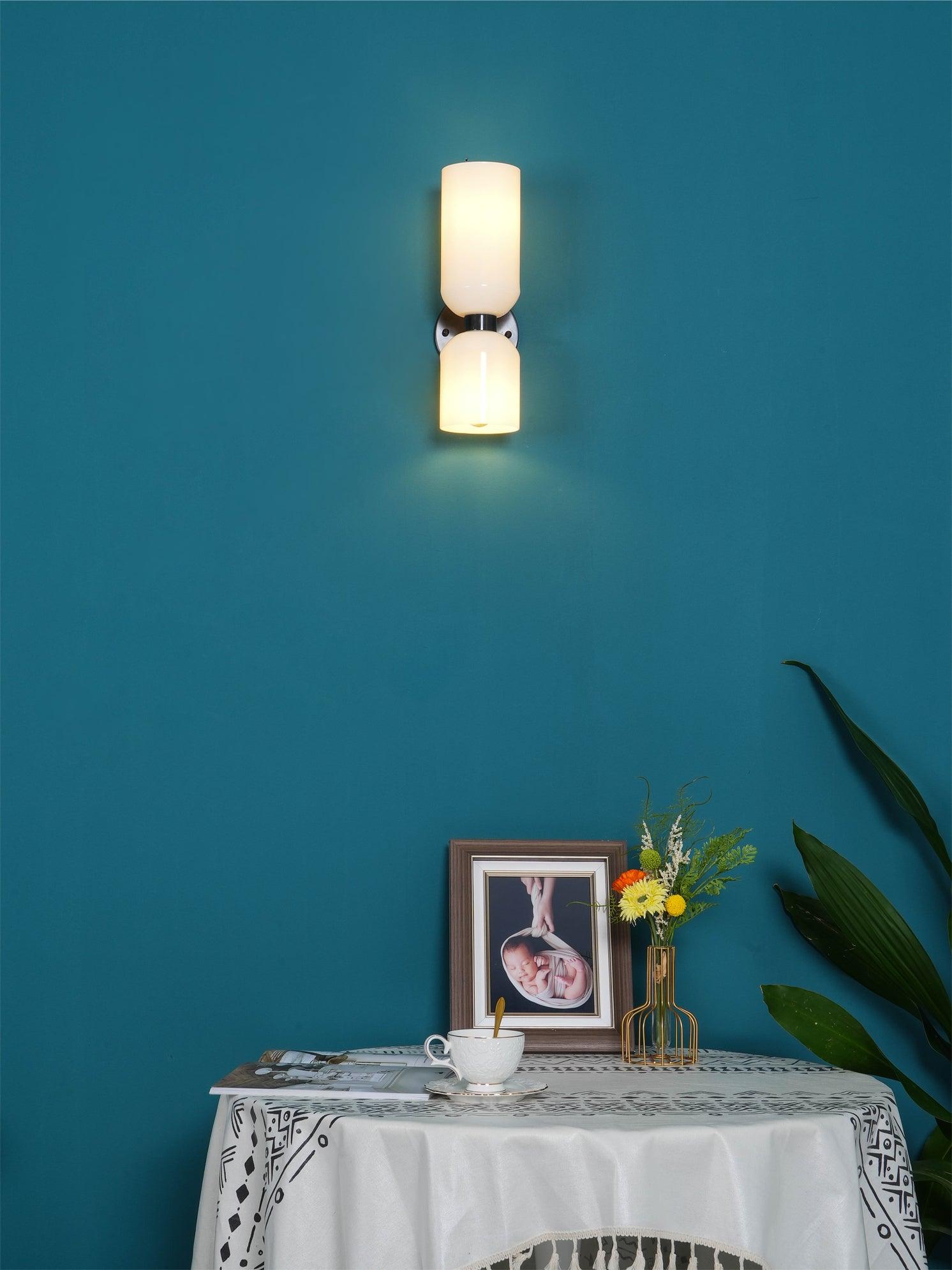 Edie Modern Minimalist Glass Wall Lamp - Letslighting