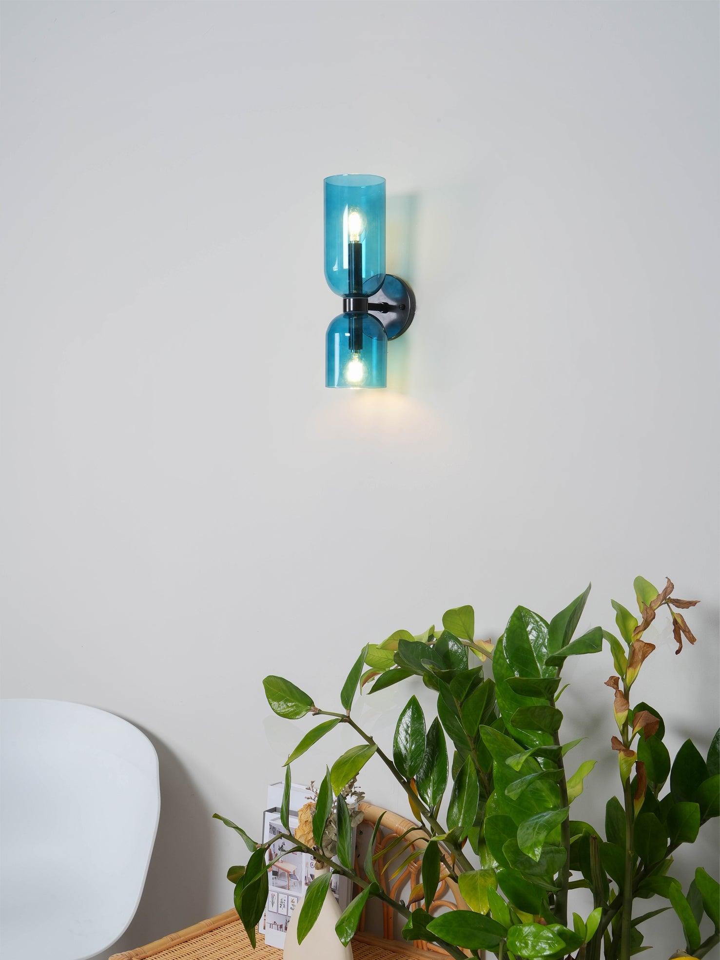 Edie Modern Minimalist Glass Wall Lamp - Letslighting