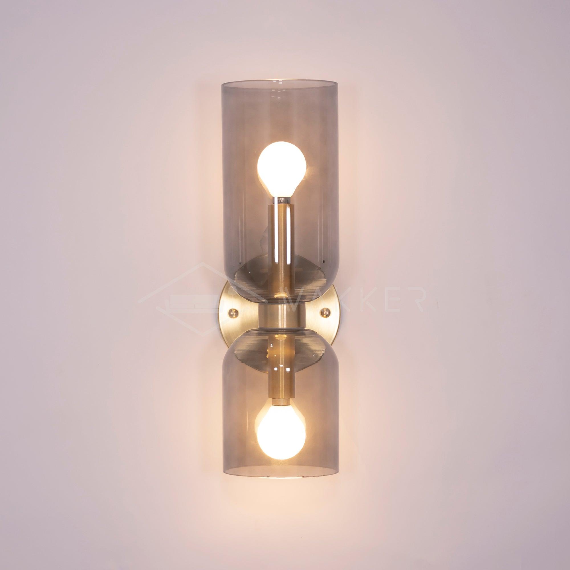 Edie Modern Minimalist Glass Wall Lamp - Letslighting