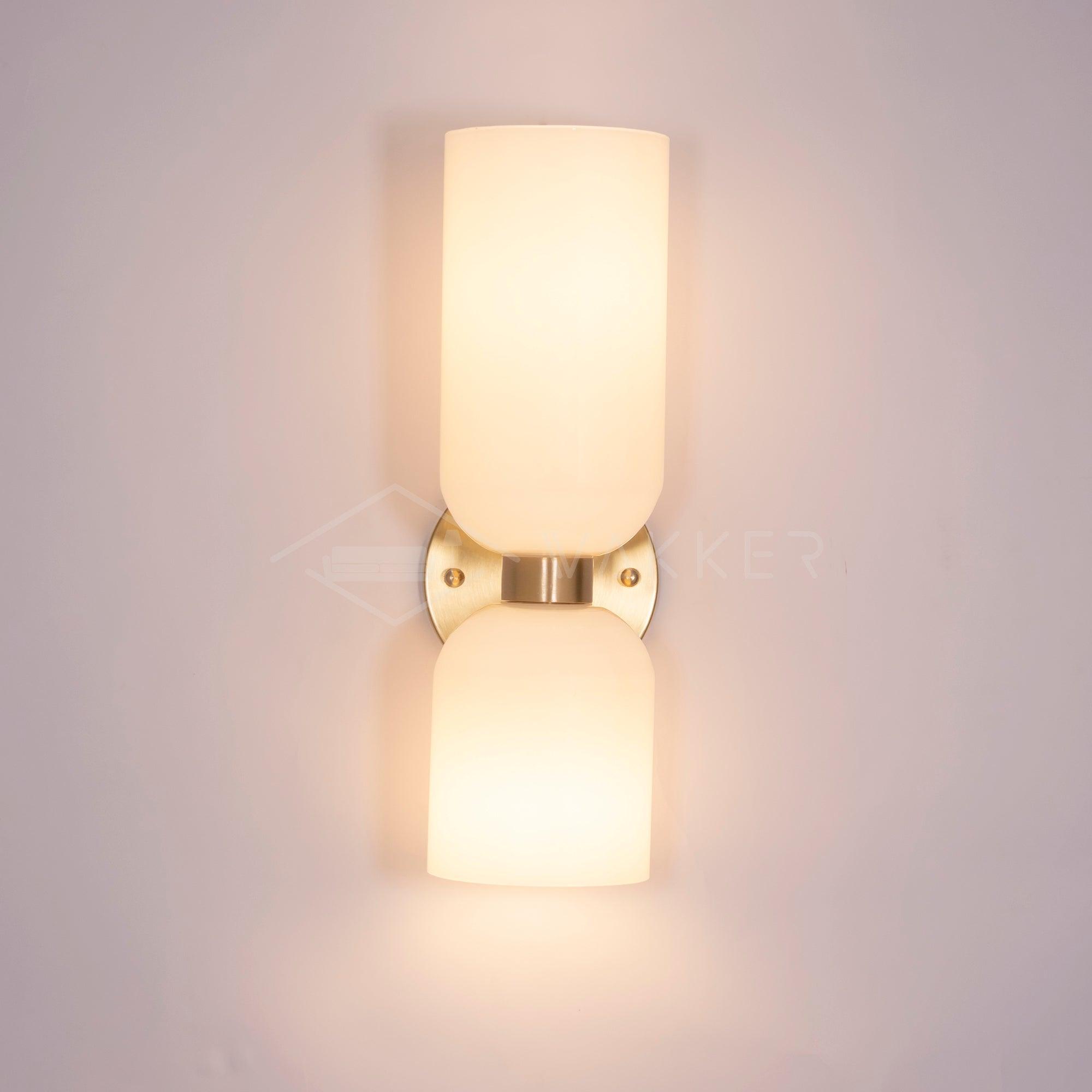 Edie Modern Minimalist Glass Wall Lamp - Letslighting