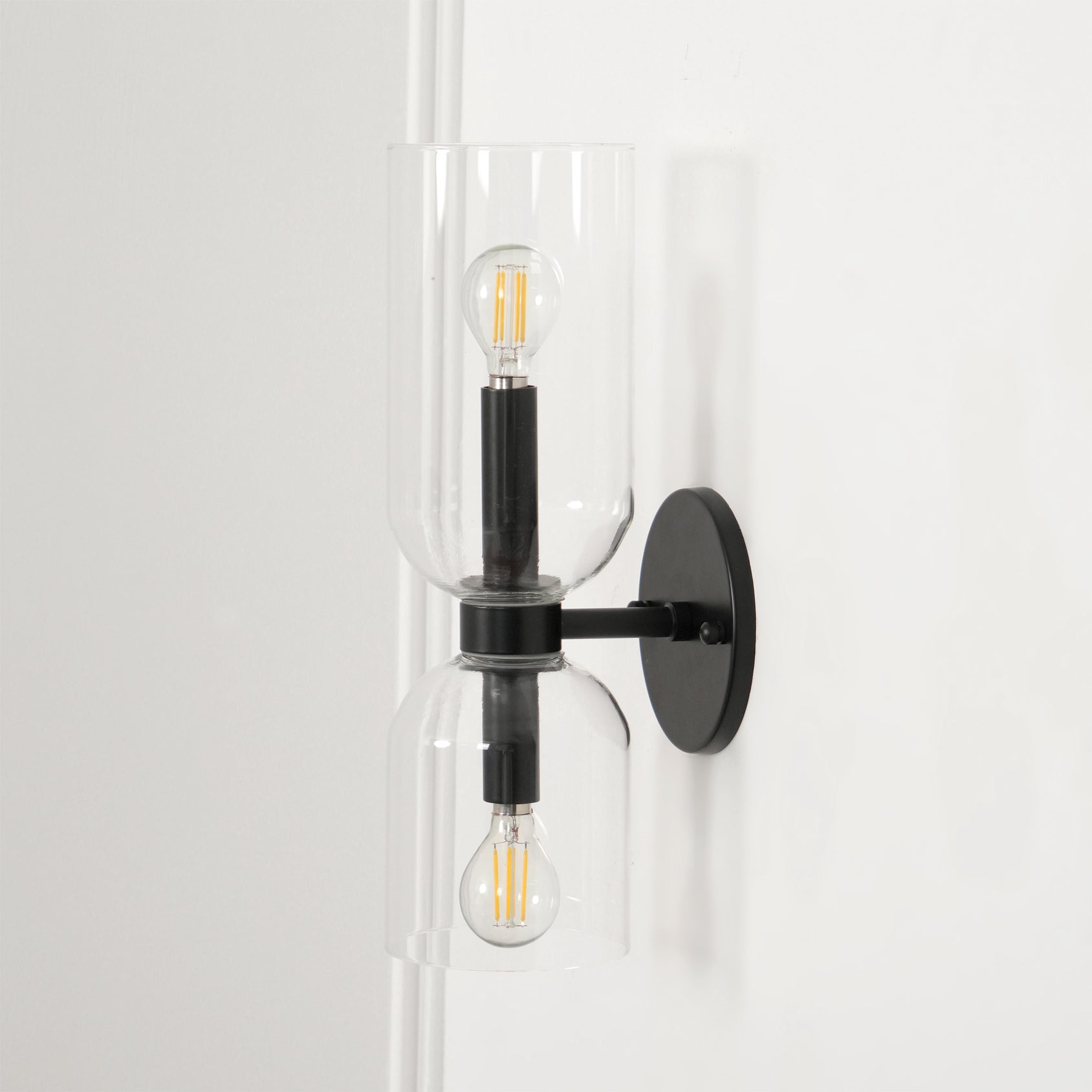 Edie Modern Minimalist Glass Wall Lamp - Letslighting
