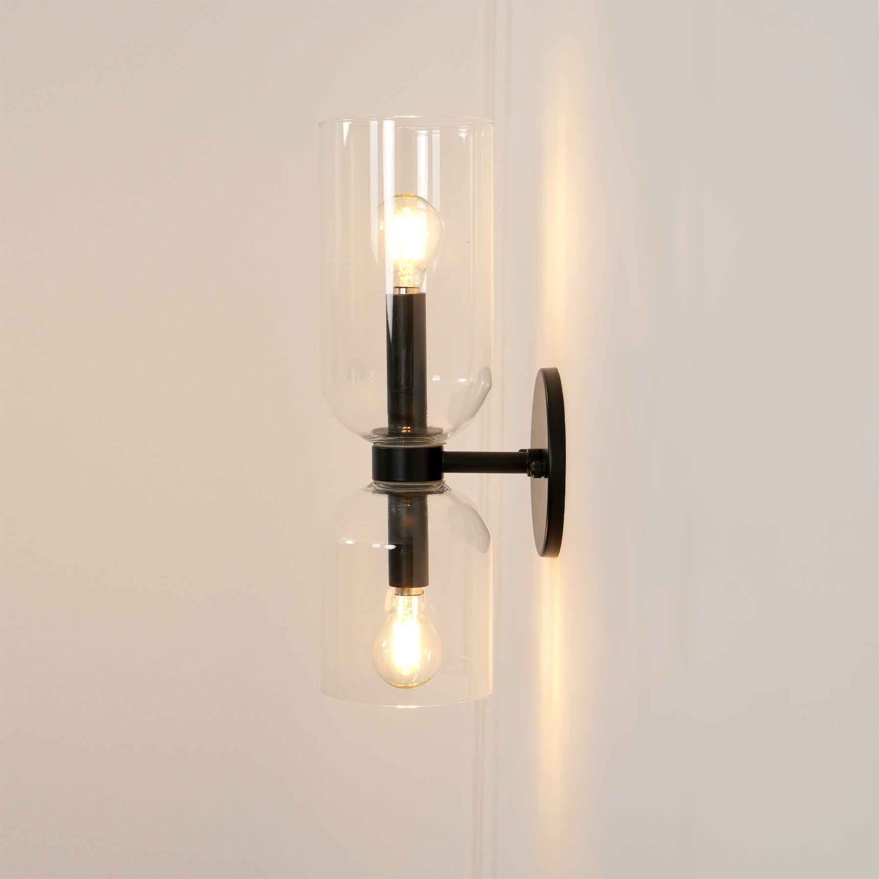 Edie Modern Minimalist Glass Wall Lamp - Letslighting